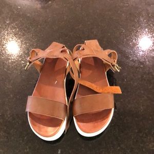Mia Leather Sandals